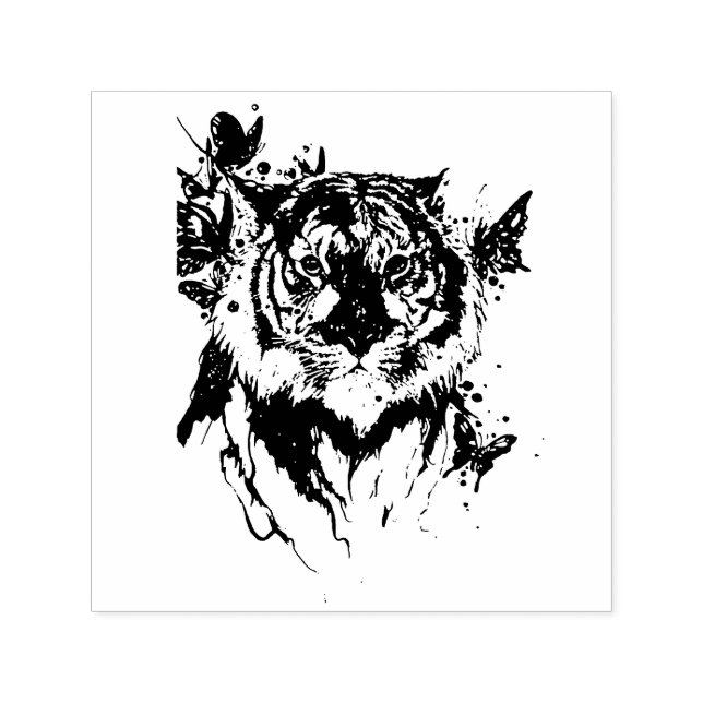Sello Automático Tigre (Diseño)
