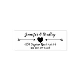 Sello Automático Tinta negra dirección de devolución con nombre per