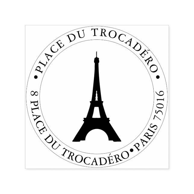 Sello Automático Torre Eiffel de PixDezines (Diseño)