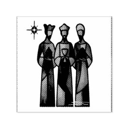 Sello Automático Tres Reyes Magos Abstractos