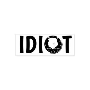 Sello Automático Triunfo del "idiota" de Donald