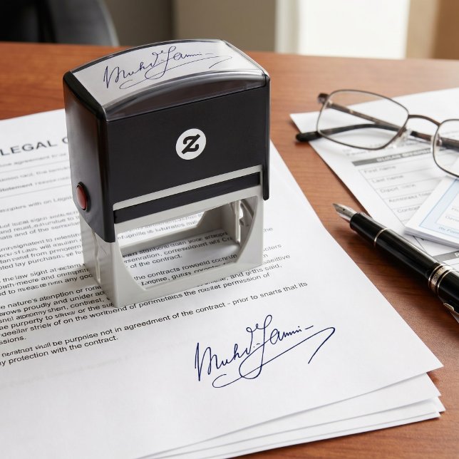 Sello Automático Tu Firma | Sube tu Nombre Escrito a Mano (Subido por el creador)