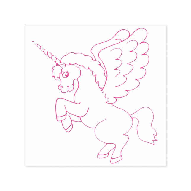 Sello Automático Unicornio (Diseño)