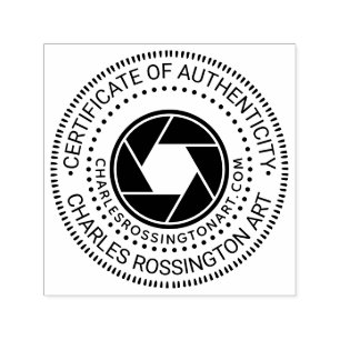 Sello Automático URL de "Certificado de autenticidad" de apertura d