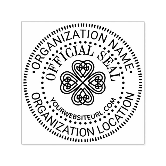 Sello Automático URL de localización de focas oficiales del Persona (Diseño)