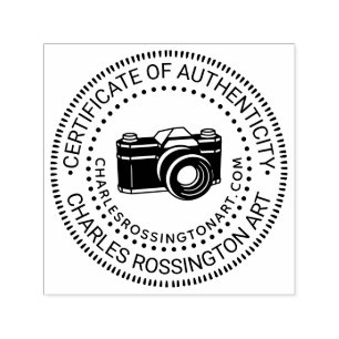 Sello Automático URL del nombre del “Certificado de autenticidad” d