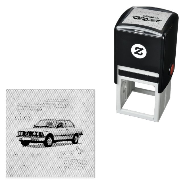 Sello Automático Vehículo Vintage BMW (In Situ)