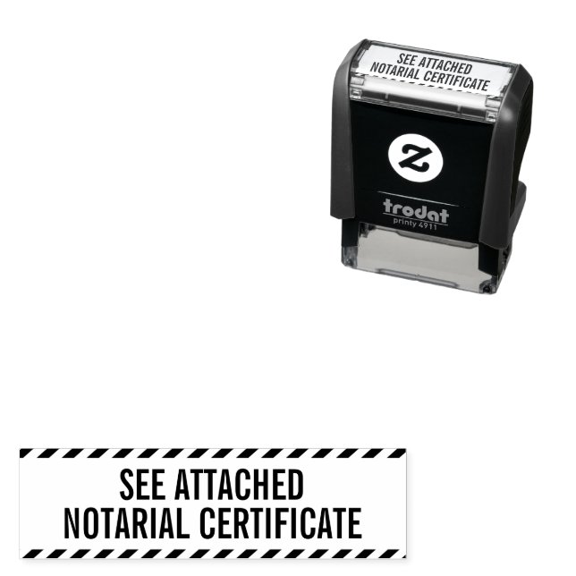 Sello Automático Ver certificado notarial adjunto Notario público (In Situ)