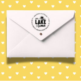 Sello Automático Verano a la hora del lago