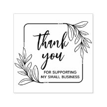 Verde Fantasioso Hecho a Mano Agradecimiento