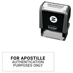Sello Automático Verificación de Apostilla de Documento Internacion