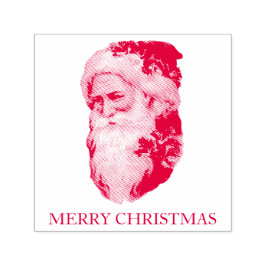SELLO AUTOMÁTICO VINTAGE CHRISTMAS SANTA RUBBER STAMP