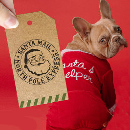 Sello Automático Vintage Santa Claus Navidades de entrega del Polo 