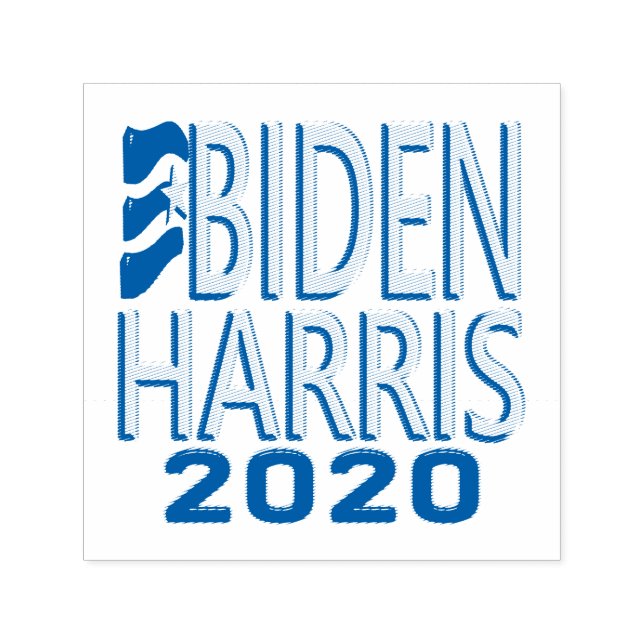 Sello Automático Vota la campaña electoral de Biden Harris 2020 (Diseño)