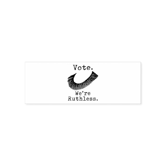 Sello Automático Votar Somos mujeres despiadadas (Diseño)