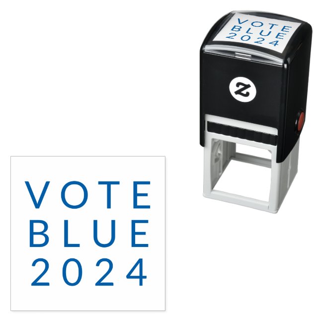 Sello Automático Voto minimalista Blue Kamala Harris 2024 (In Situ)