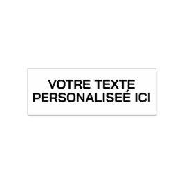Sello Automático Votre texte unique sur un personnalisable