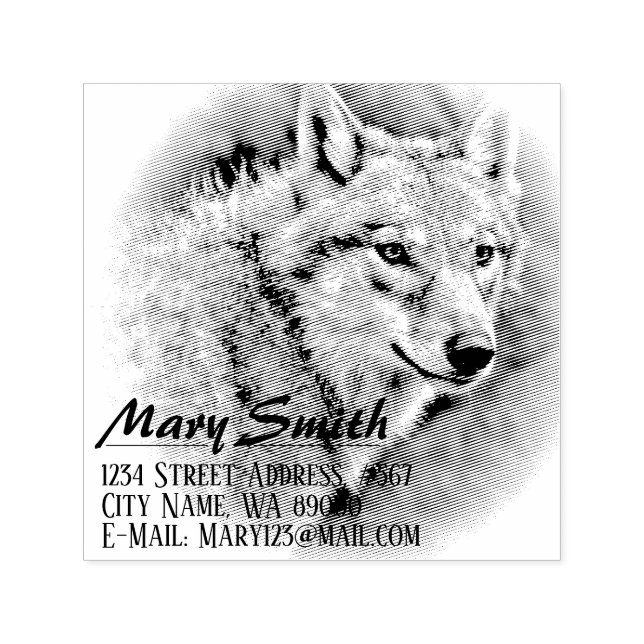 Sello Automático Wolf (Diseño)