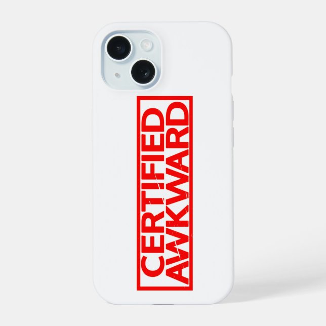 Sello Awkward certificado (Reverso )