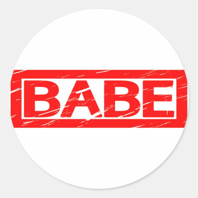 Sello Babe (Anverso)