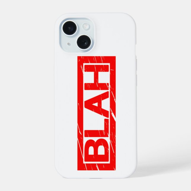 Sello Blah (Reverso )