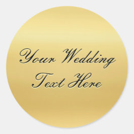 Sello Boda de oro de personalizable