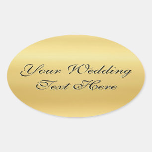 Sello Boda de oro de personalizable
