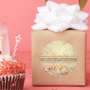 Sello Boda Pink and Caramel Tan Petunia