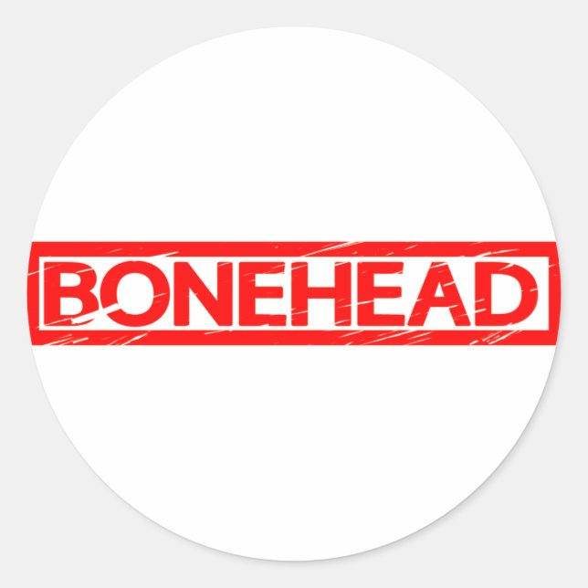 Sello Bonehead (Anverso)