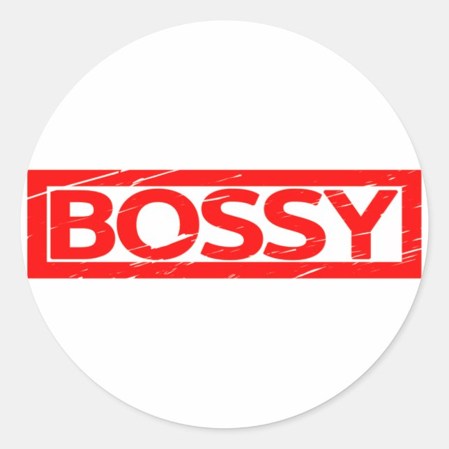Sello Bossy (Anverso)