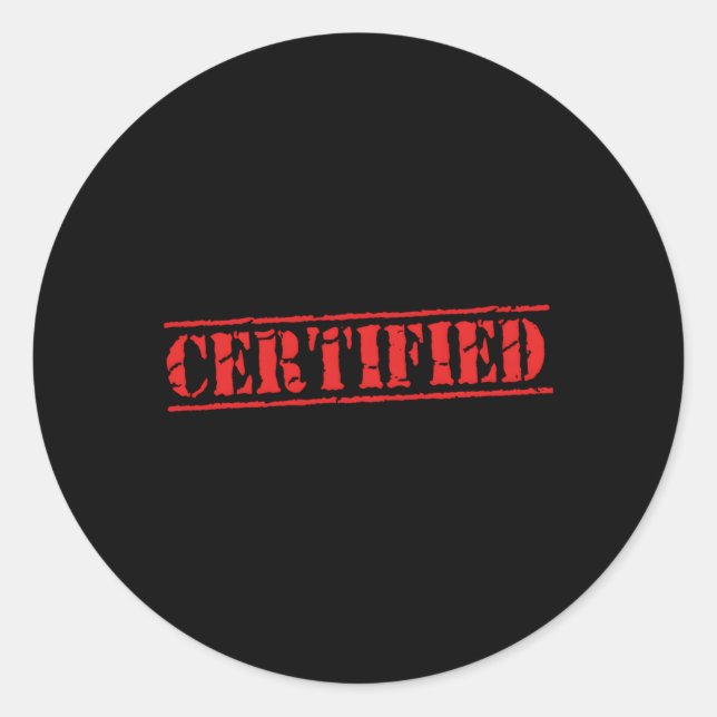 Sello certificado (Anverso)