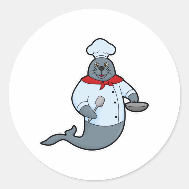 Sello como Cocina con Pan & Spatula (Anverso)