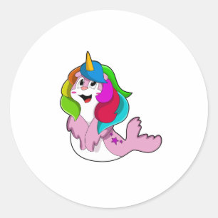 Sello como unicornio