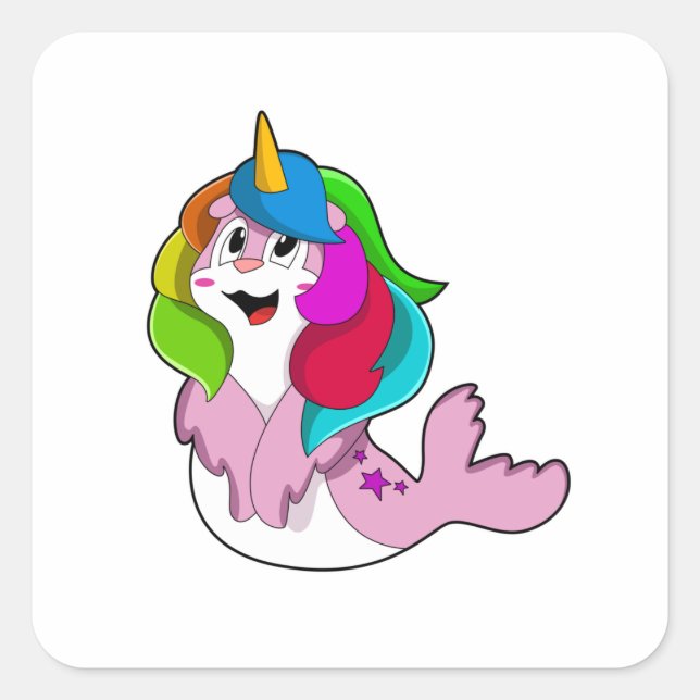 Sello como unicornio (Anverso)
