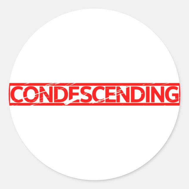 Sello condescendiente (Anverso)