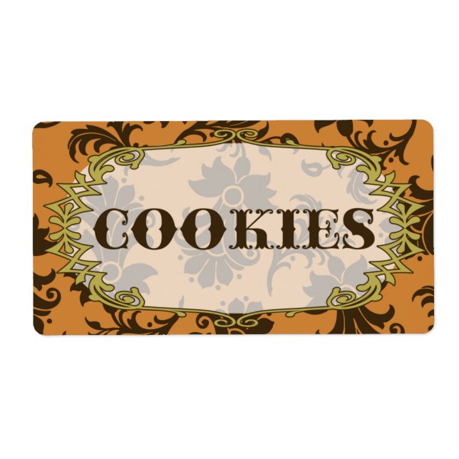 Sello de alimentos Elegante de cocina (Frente)