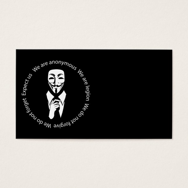 Sello de Anonymous (Frente)