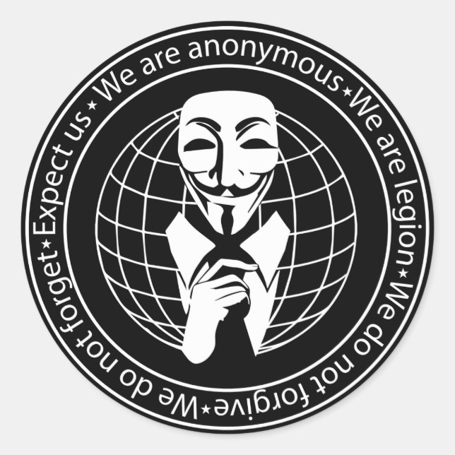 Sello de Anonymous (Anverso)