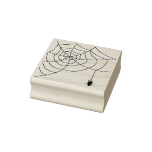 Sello de arte araña y web 5 de ilustracion