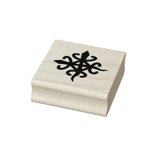 Sello de arte de Adinkra de Madera - Unidad