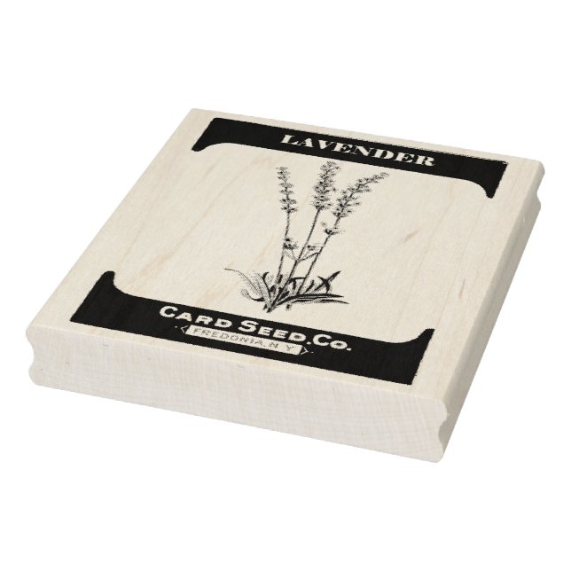 Sello de arte de caucho del paquete de semillas de (Sello)