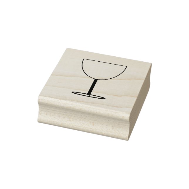 Sello de arte de cristal de vino simple (Sello)