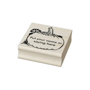 Sello de arte de gato y calabaza 2 de ilustracion