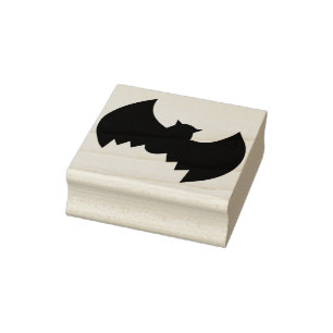 Sello de arte de la silueta de Bat 8