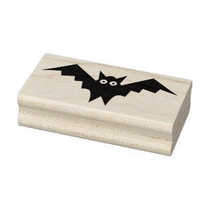 Sello de arte de la silueta de Boo Bat