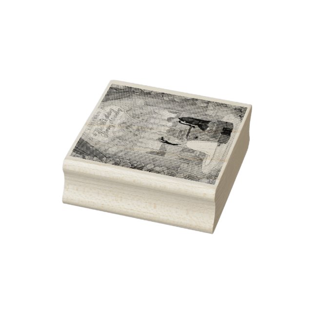 Sello de arte de maderaSello artesanal de arte de  (Sello)