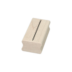 Sello de arte de silueta de cadena