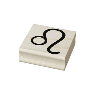 sello de arte de símbolo de leo