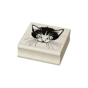 sello de arte facial kitten