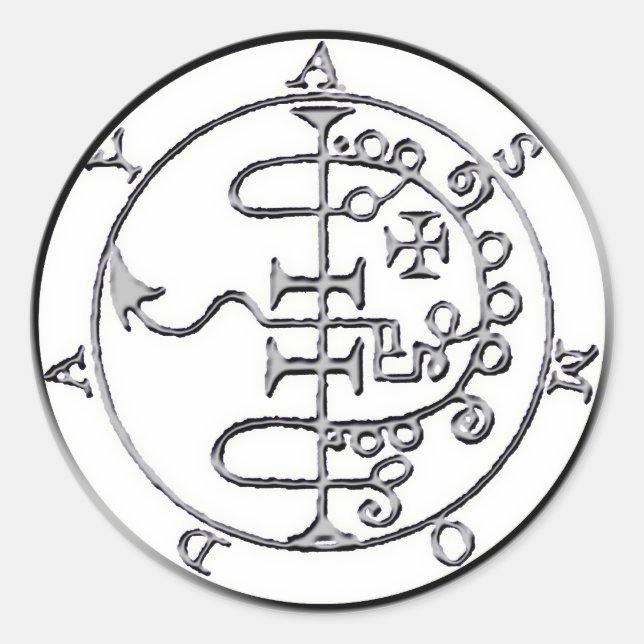 Sello de Asmoday Asmodeus (Anverso)